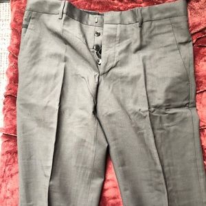 Prada Gray Dress Pants